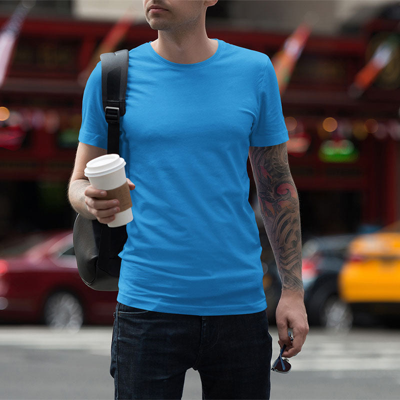 Camiseta Unisex Personalizada com a sua Imagem. Estampa Média (24x32cm)