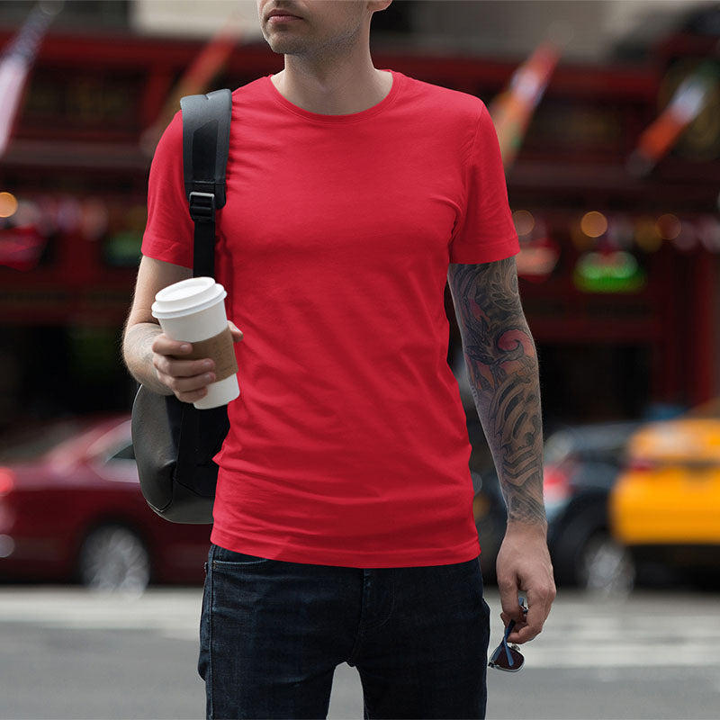 Camiseta Unisex Personalizada com a sua Imagem. Estampa Média (24x32cm)