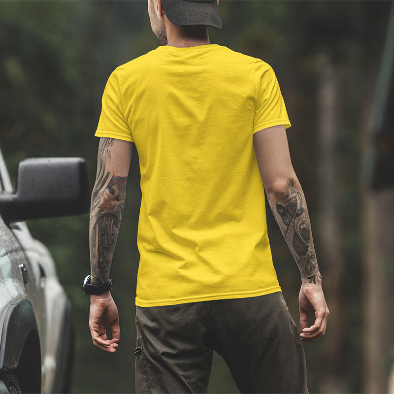 Camiseta Unisex Personalizada com a sua Imagem. Estampa Média (24x32cm)