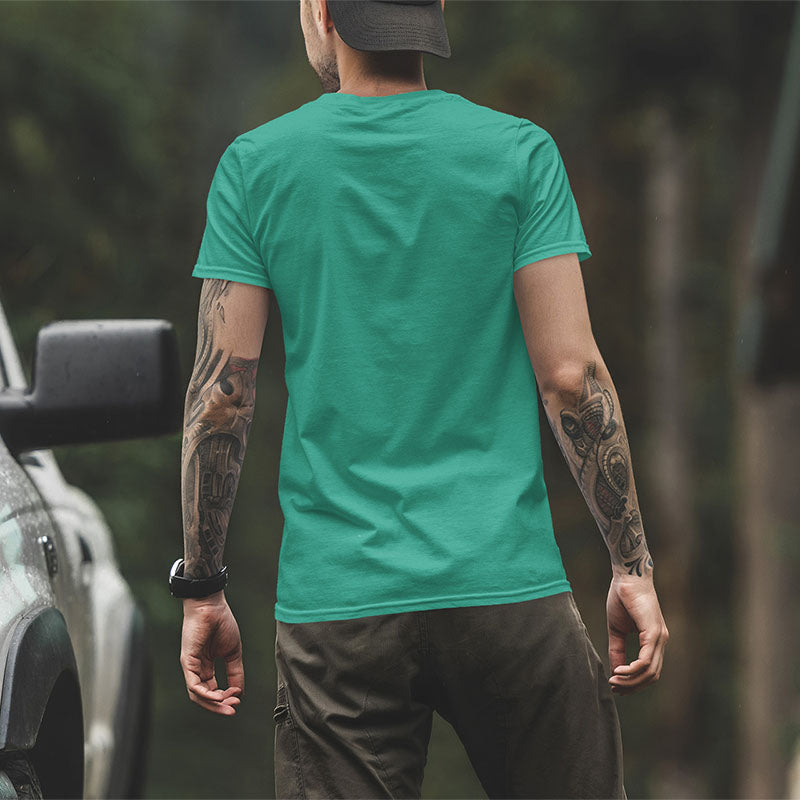 Camiseta Unisex Personalizada com a sua Imagem. Estampa Média (24x32cm)