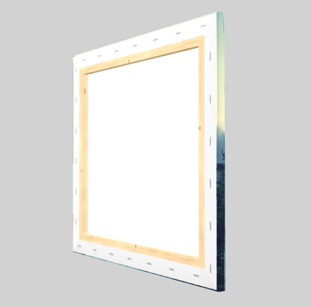 Tela Canvas montada em Chassi de Madeira. Faça arte com as suas imagens!