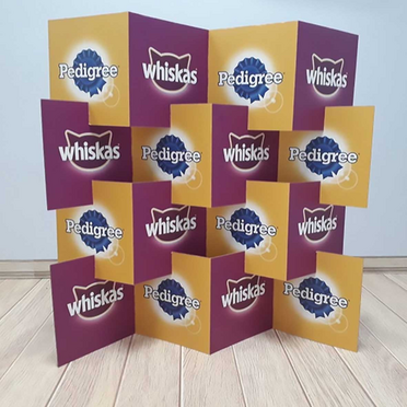 Display de Vitrine tipo Leque