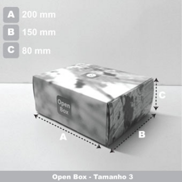 Caixa Personalizada Open Box