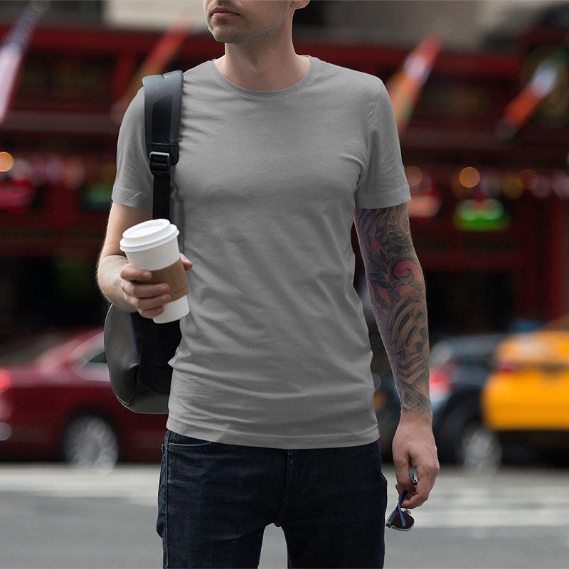 Camiseta Unisex Personalizada com a sua Imagem. Estampa Média (24x32cm)